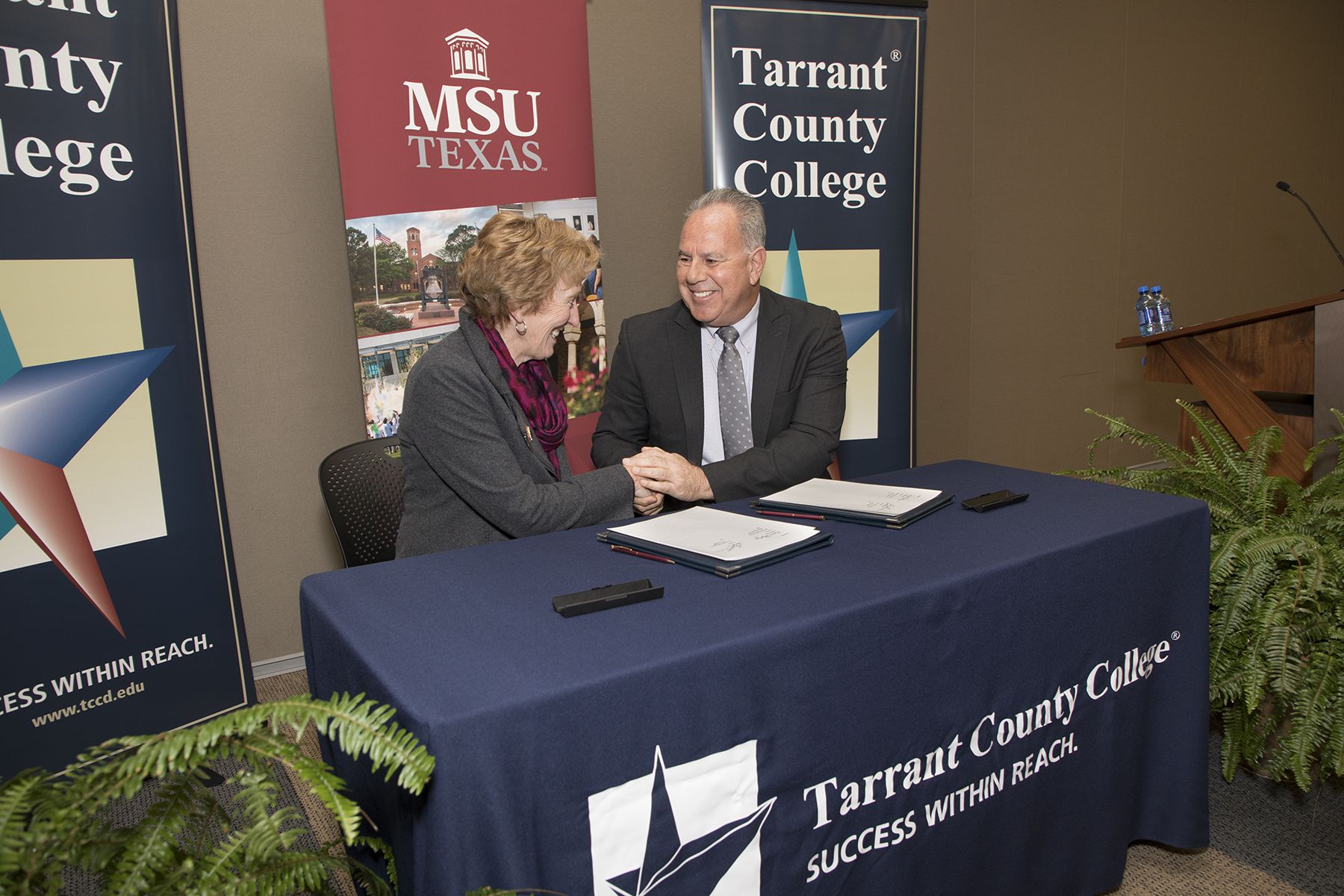 TCC MSU Texas Sign Partnership Agreements for Healthcare Programs
