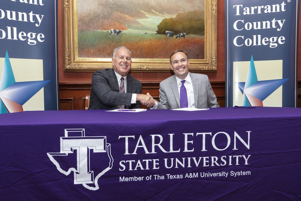 Tarleton TCC pact boosts opportunities for transfer students TCC News