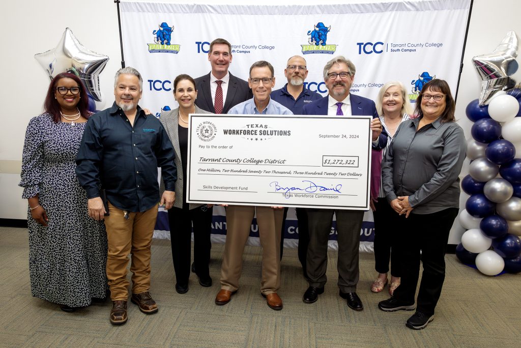 Tarrant County College Awarded $1.27 Million Workforce Training Grant