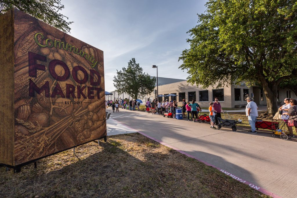 TCC food markets address community food insecurity