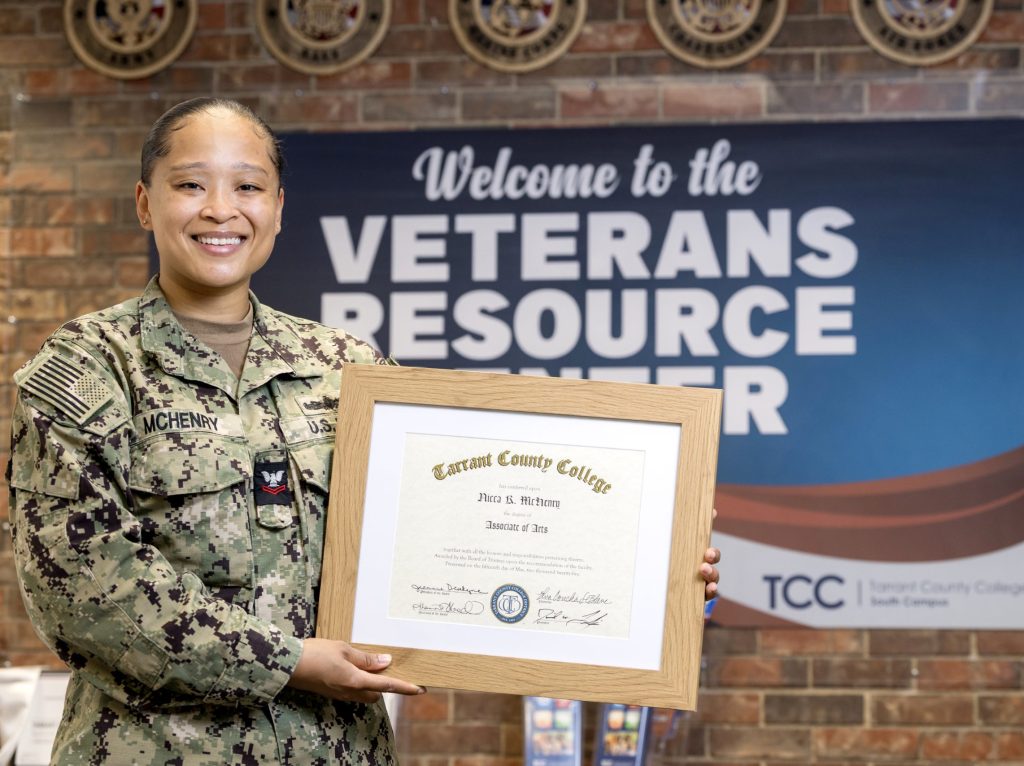 Navy reservist considers TCC ‘perfect fit’