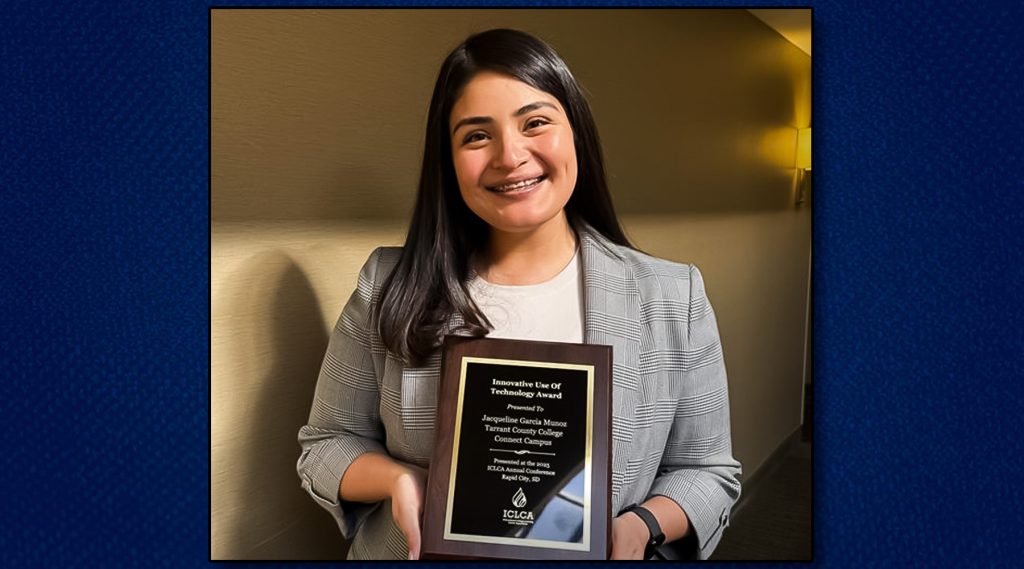 Virtually Unstoppable: TCC’s Garcia Muñoz wins national tech innovation award