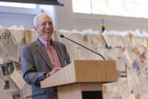 "Last Lecture" event for Larry Story presented his "Last Lecture" during a luncheon on Jan. 16, 2025, to celebrate his retirement.