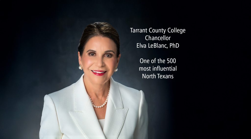 FW Inc. names TCC Chancellor LeBlanc among North Texas’ most influential leaders